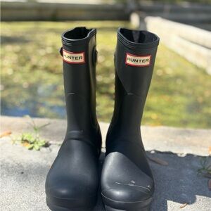 Hunter Classic Black Waterproof Boots